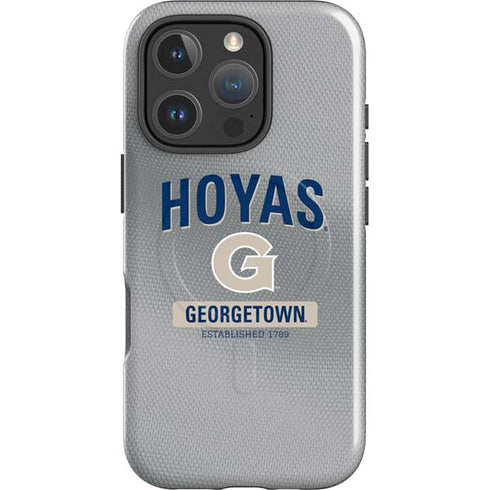 Georgetown University Established 1789 iPhone 16 Pro Magsafe Impact Case